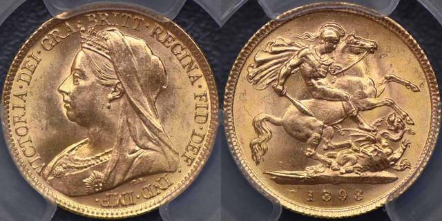 1898 Half Sovereign