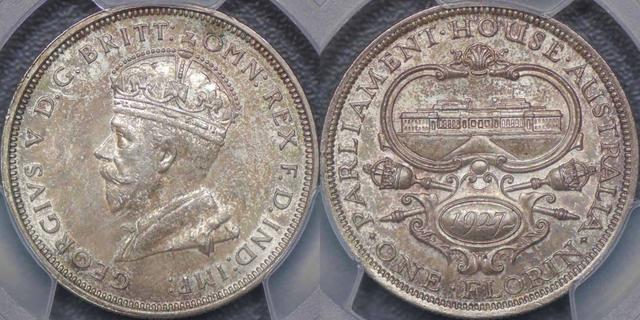 1927 Canberra Florin