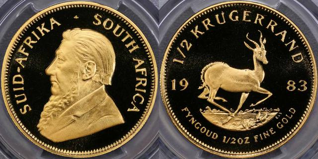 1983 Proof Half Krugerrand