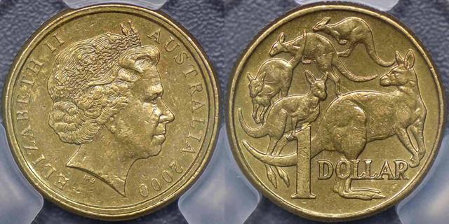 2000 One Dollar Mule with Ten Cent Obverse