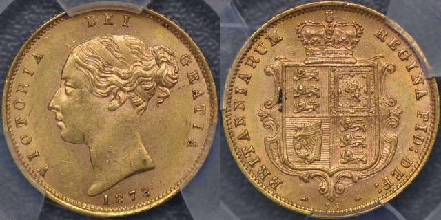 1878 Half Sovereign