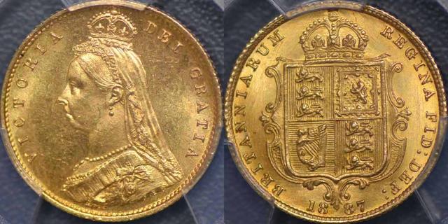 1887 Half Sovereign