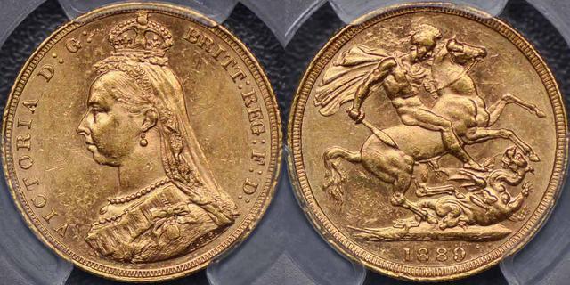 1889 Melbourne Sovereign