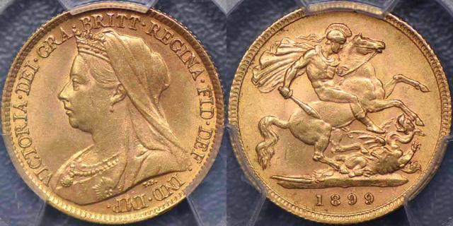 1899 Half Sovereign