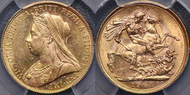 1901 Melbourne Sovereign