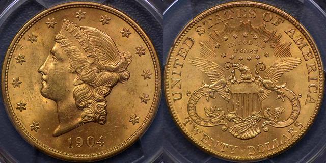 1904 Twenty Dollars