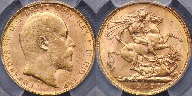 1907 Souverän von Perth