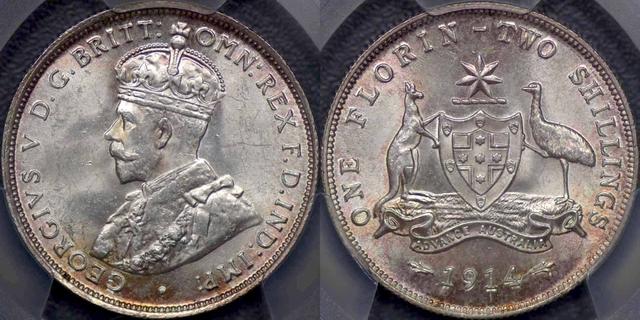 1914 London Florin