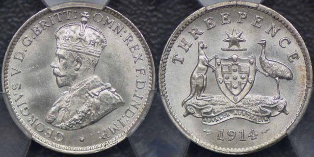 1914 Threepence