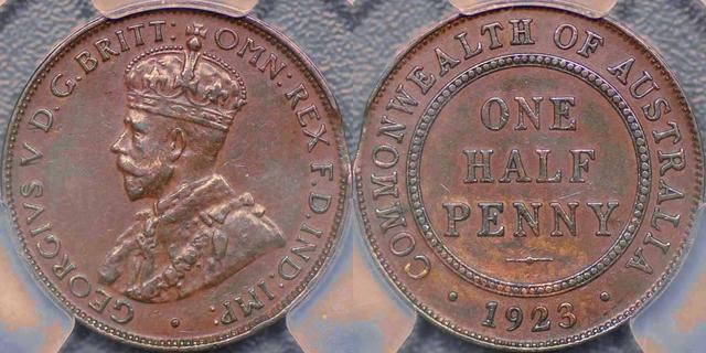 1923 Halfpenny
