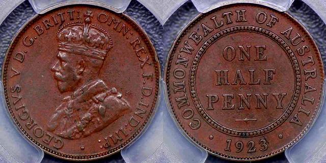 1923 Halfpenny