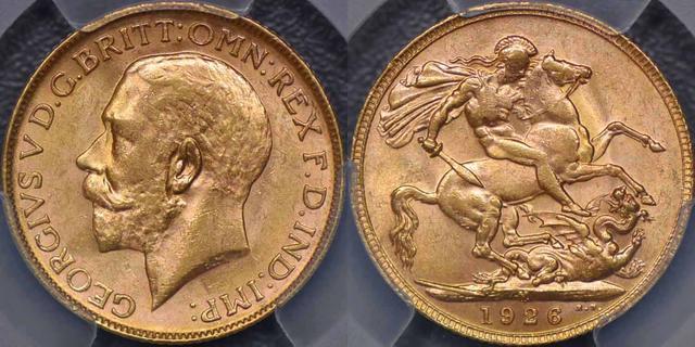 1926 Melbourne Sovereign