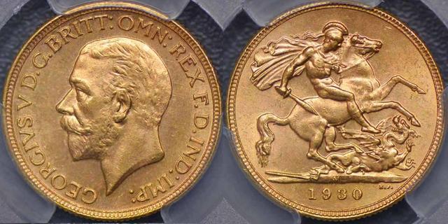 1930 Melbourne Sovereign