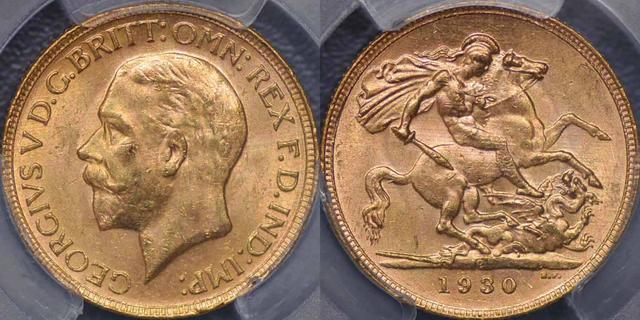 1930 Perth Sovereign