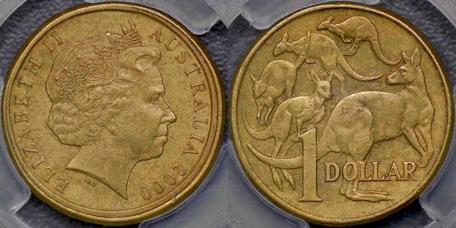 2000 One Dollar Mule with Ten Cent Obverse