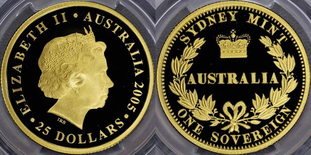 2005 "Sydney Mint" Twenty-five Dollars