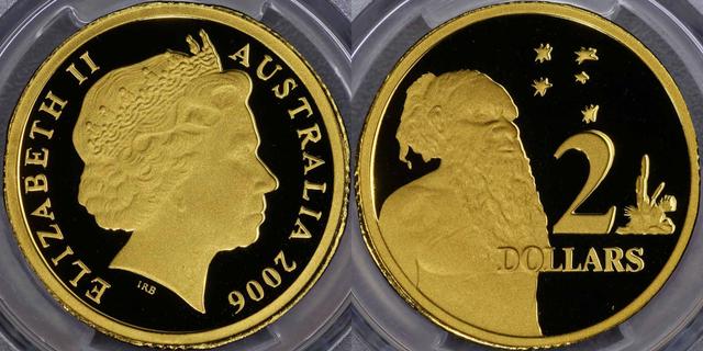 2006 Proof Two Dollar in Gold