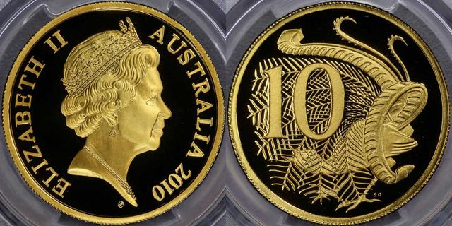 2010 Proof Ten Cent