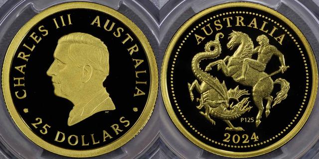 2024 Perth Mint "Sovereign" Twenty-five Dollars